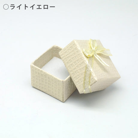 リボンギフトボックス Sサイズ （リング・ワンストーンピアス専用）