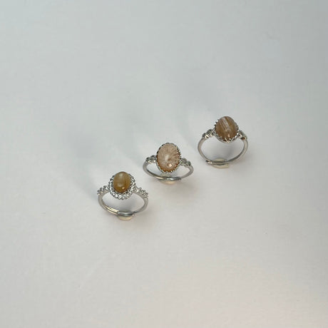 マルチルチルクォーツリング【フリーサイズ】