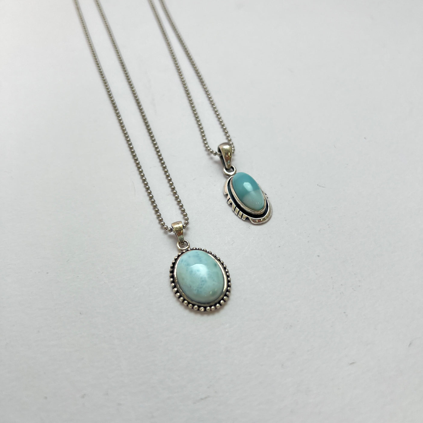 ラリマーネックレス【SILVER925】