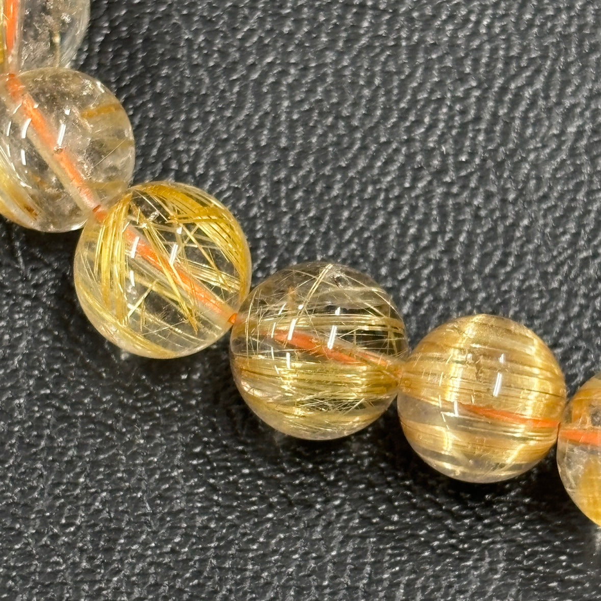 【ヒカル着用モデル】【限定1本】タイチンキャッツアイルチルブレス 約11mm 内径約16cm