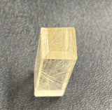 【ヒカルチル】【限定1本】ルチル印材（縦：55mm 横：15mm）35ｇ