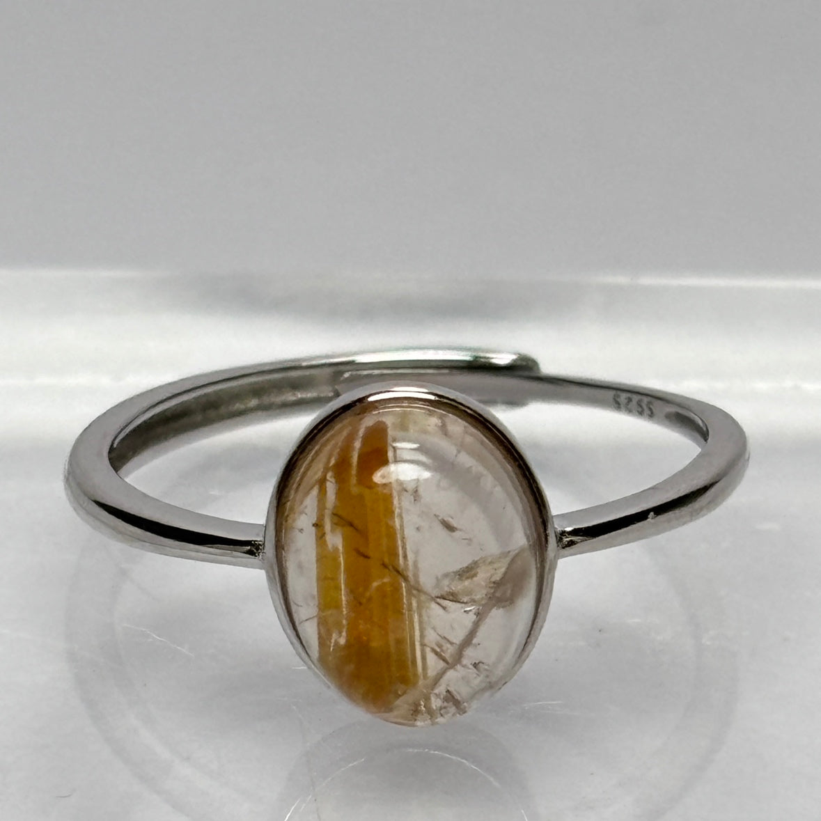 ヒカルチル】ルチルリング※フリーサイズ(シルバー） – STONEMARKET