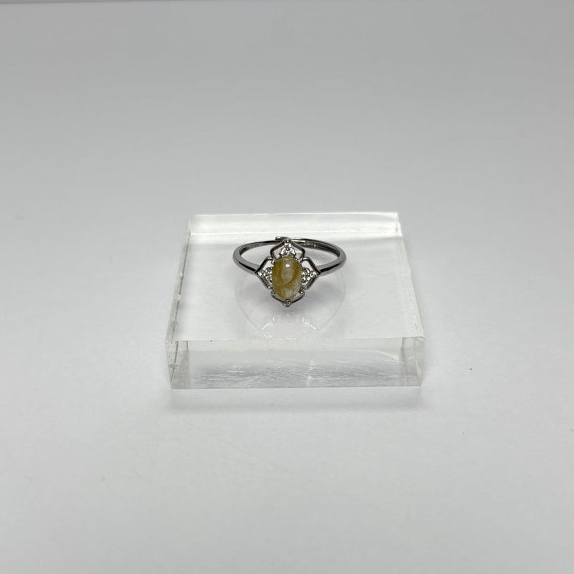 【ヒカルチル】ルチルリングA ※フリーサイズ