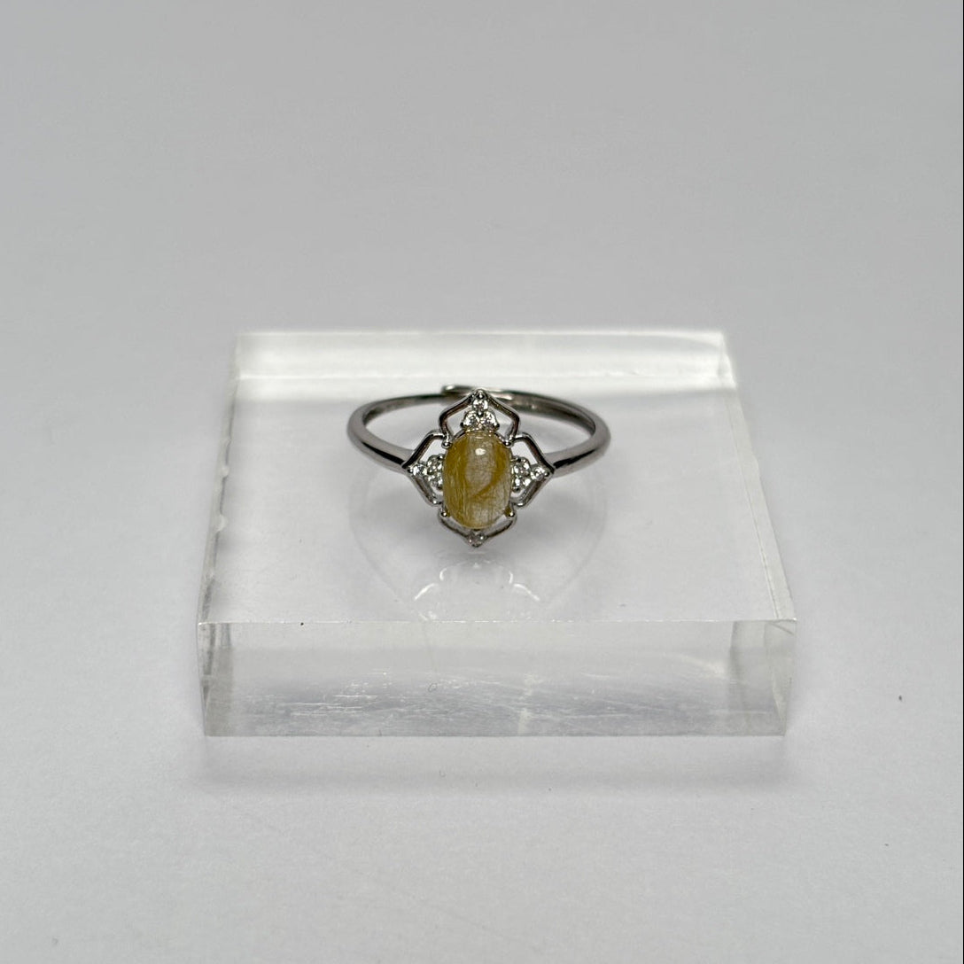 【ヒカルチル】ルチルリングA ※フリーサイズ