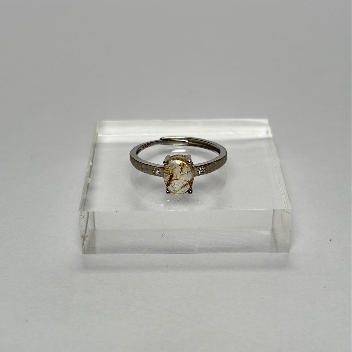 ヒカルチル】ルチルリングB ※フリーサイズ – STONEMARKET ONLINESHOP