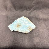 ラリマープレート原石（約67g）約5.5×8.5cm