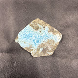 ラリマープレート原石（約94g）約6.5×8.5cm