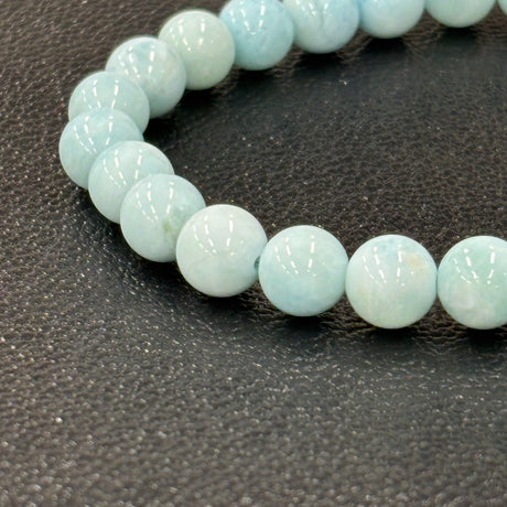 ラリマーブレスレット 約7mm 内径約16cm