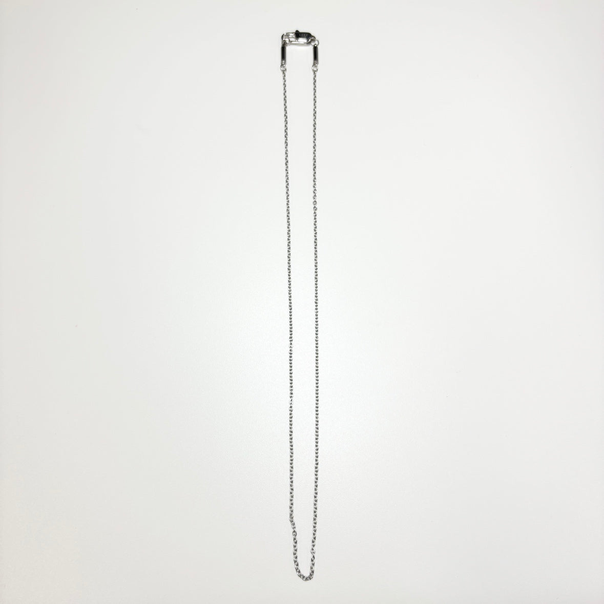 【単品売り】L.U.K.A118磁気サージカルペンダントチョーカー：アズキチェーン約1.5×1mm(約45㎝)【※注意事項あり】