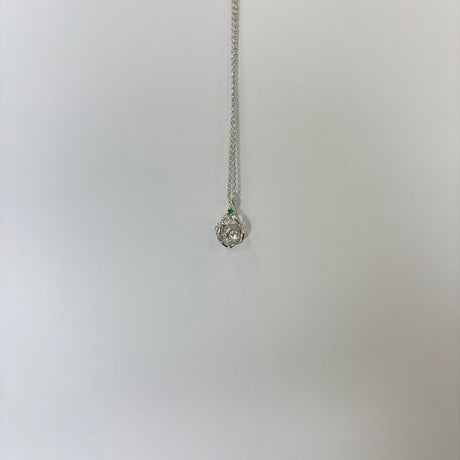 【5月誕生石】Twinkle Dream Star Premium　エメラルドネックレスTOP　約45㎝　※チェーン別売り