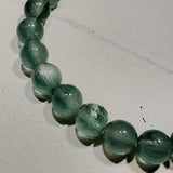 【ヒカル社長】【店舗購入商品】【天然石ブレス】グリーンフローライト 8mm