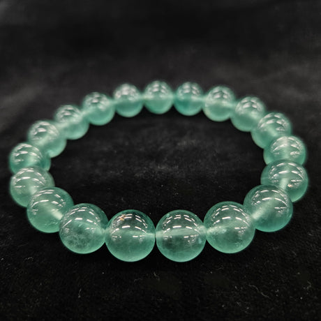 【天然石ブレス】グリーンフローライト 10.5mm