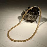 【ヒカル社長】ルチル 2Way(ネックレス&3連ブレス)  6mm 内径（長さ）54cm