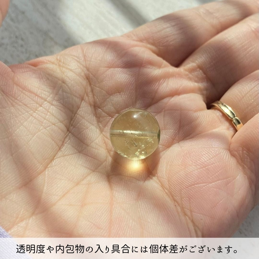 【希少インパクトガラス】リビアングラス ルース 13mm ※粒売り