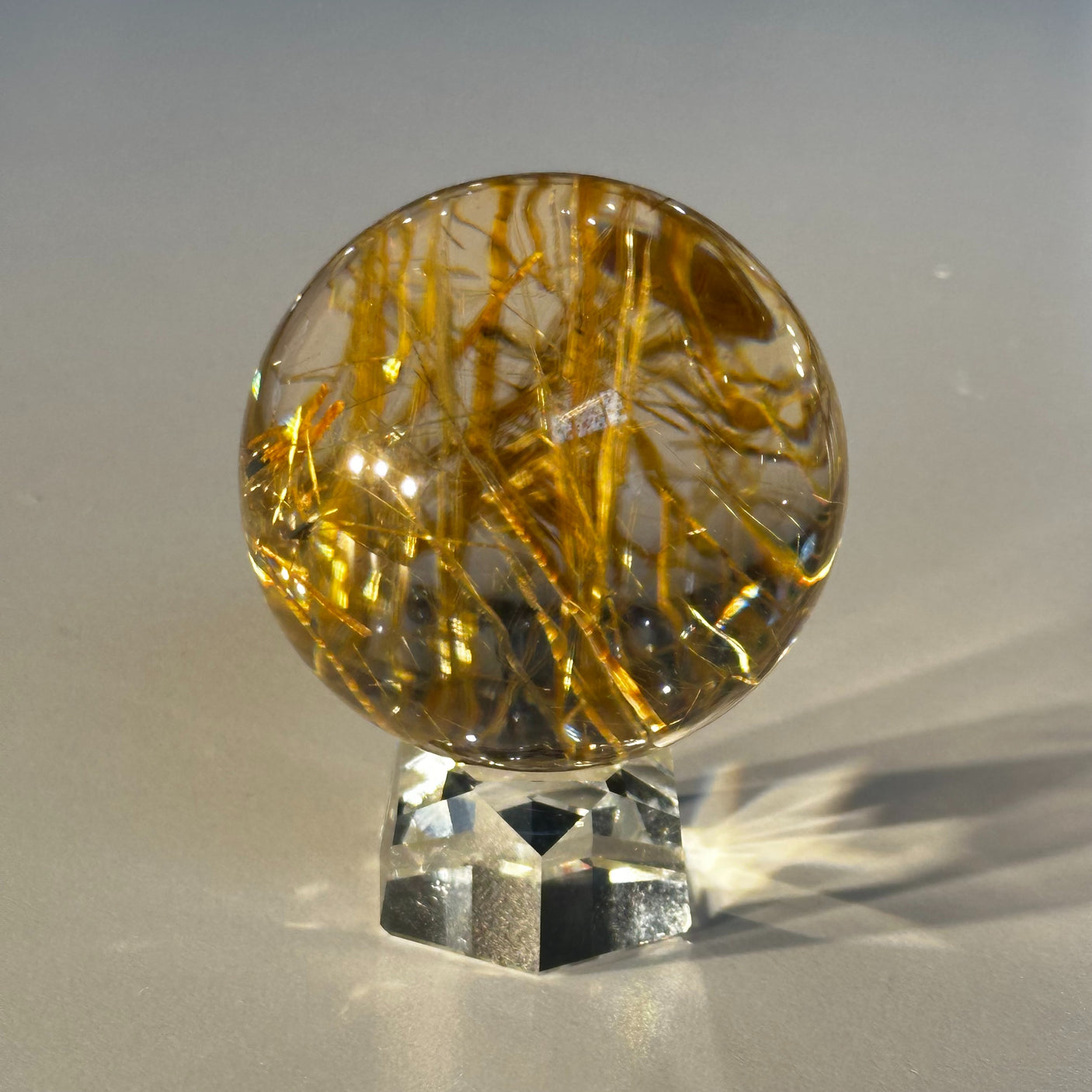 【会長ショーケースコレクション】ゴールドルチル スフィア 49.5mm