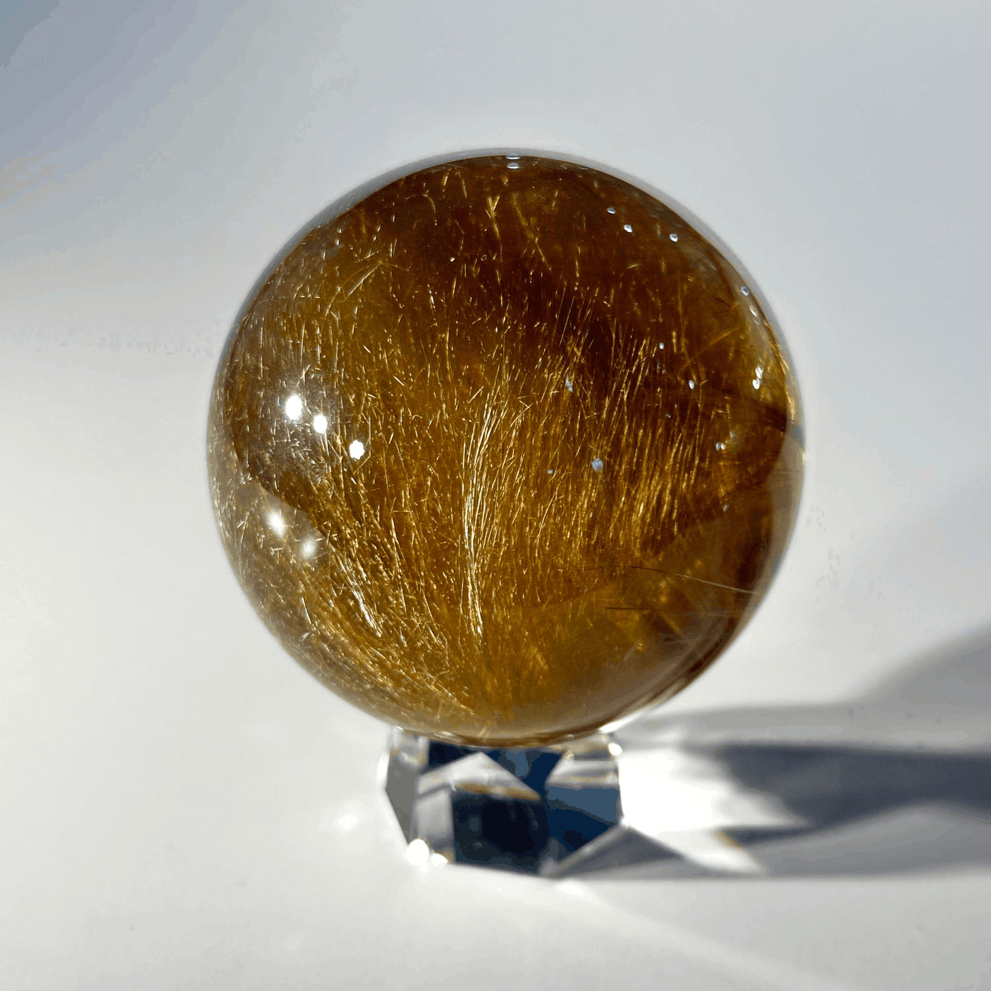 【会長ショーケースコレクション】ヴィーナスヘアーゴールドルチル スフィア 59mm