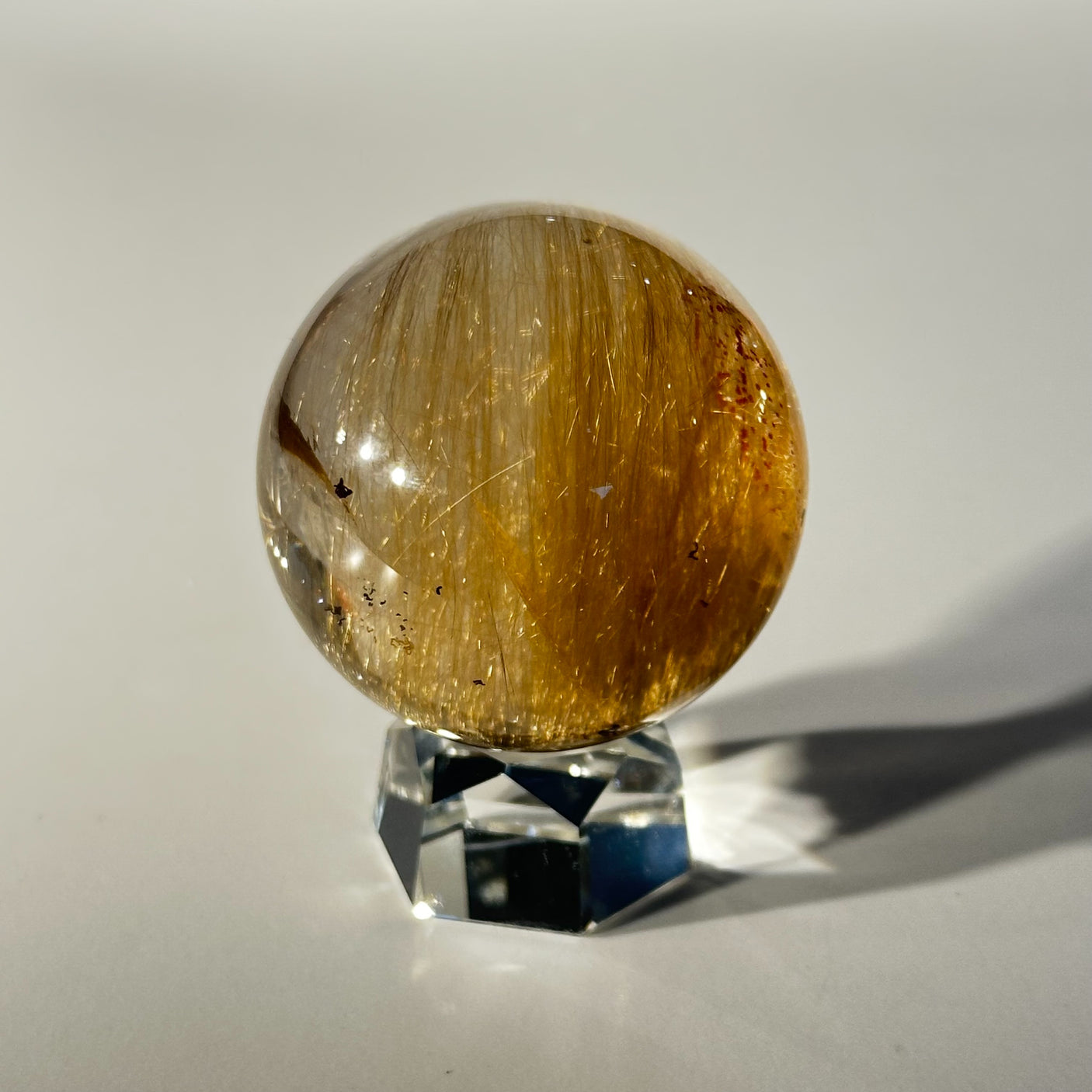 【会長ショーケースコレクション】ヴィーナスヘアーゴールドルチル スフィア 42mm