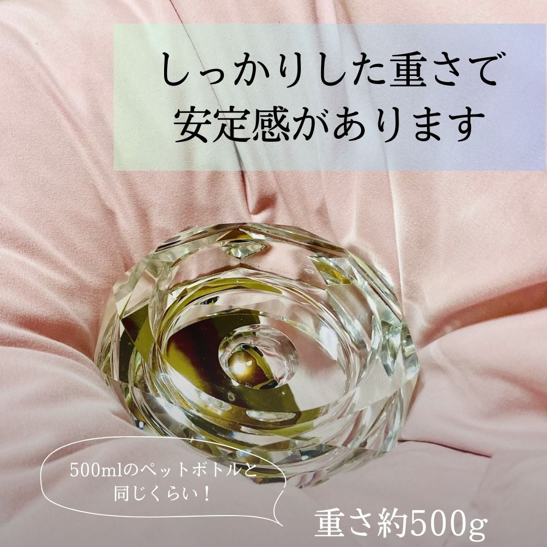 八角皿 - 溶解水晶 - 訳あり - ストーンマーケット – STONEMARKET