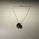 【ヒカル社長】【店舗購入商品】【3連リングネックレス】Twinkle Dream Star premium