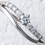 【Twinkle Dream Star premium】シンプルエレガンス シルバー925リング