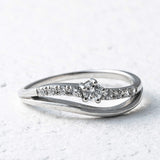 【Twinkle Dream Star premium】シンプルエレガンス シルバー925リング