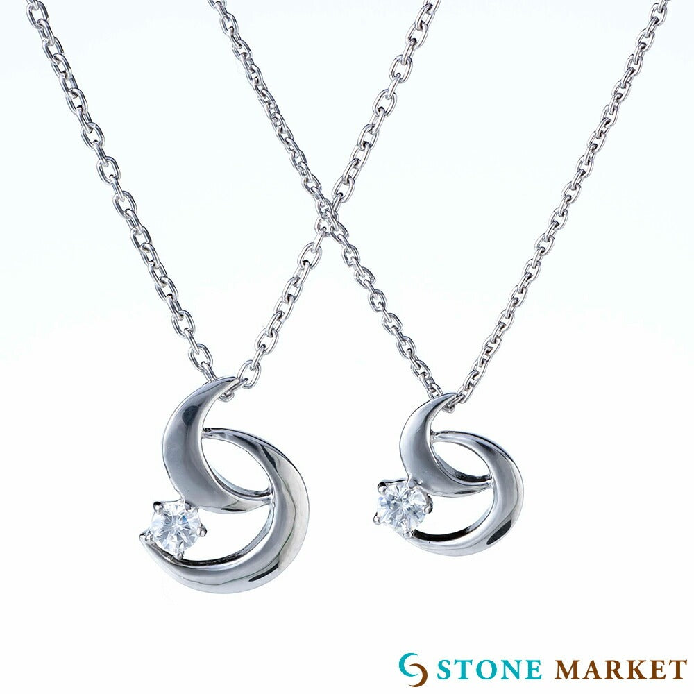 【Twinkle Dream Star premium】ダブルムーンネックレス