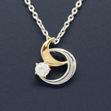 【Twinkle Dream Star premium】ダブルムーンネックレス