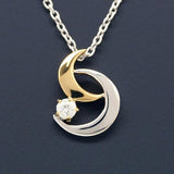 【Twinkle Dream Star premium】ダブルムーンネックレス