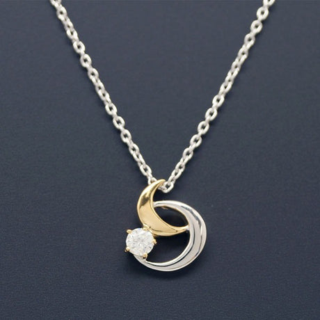 【Twinkle Dream Star premium】ダブルムーンネックレス
