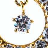 【Twinkle Dream Star premium】ムーンデザインエレガンスネックレス トップ単品