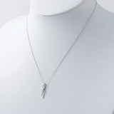 【Twinkle Dream Star premium】シルバー925ねじれプレートネックレス