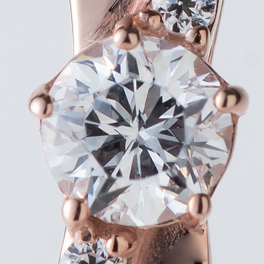 【Twinkle Dream Star premium】シルバー925ねじれプレートネックレス