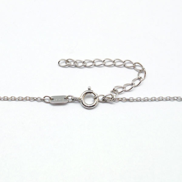 【Twinkle Dream Star premium】両づりベゼルセッティングシルバーネックレス