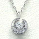 【Twinkle Dream Star premium 】ムーンシルバーネックレス トップ単品