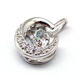 【Twinkle Dream Star premium 】ムーンシルバーネックレス トップ単品