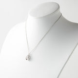 【Twinkle Dream Star premium】しずく型シルバーネックレス トップ単品