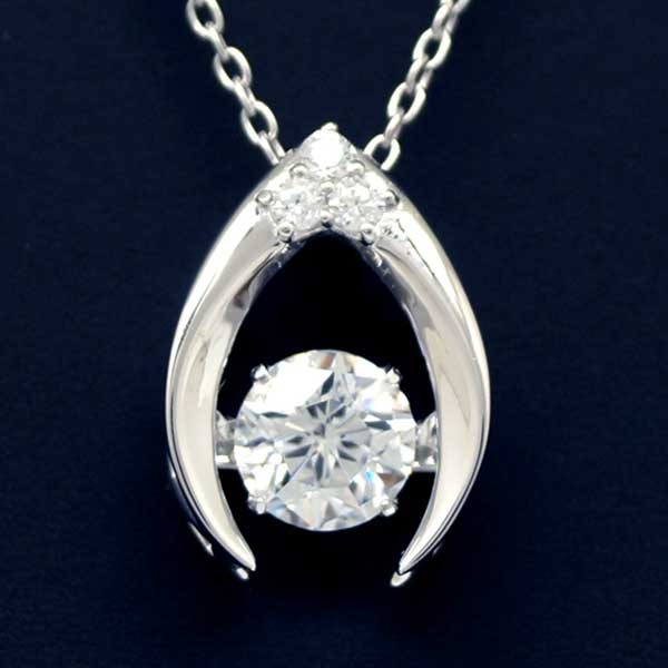 【Twinkle Dream Star premium】ドロップモチーフ シルバー925ネックレス