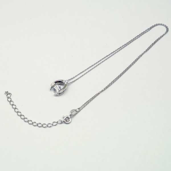 【Twinkle Dream Star premium】ドロップモチーフ シルバー925ネックレス