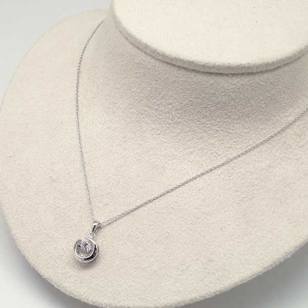 【Twinkle Dream Star premium】ムーンデザイン ダンシングストーンネックレス