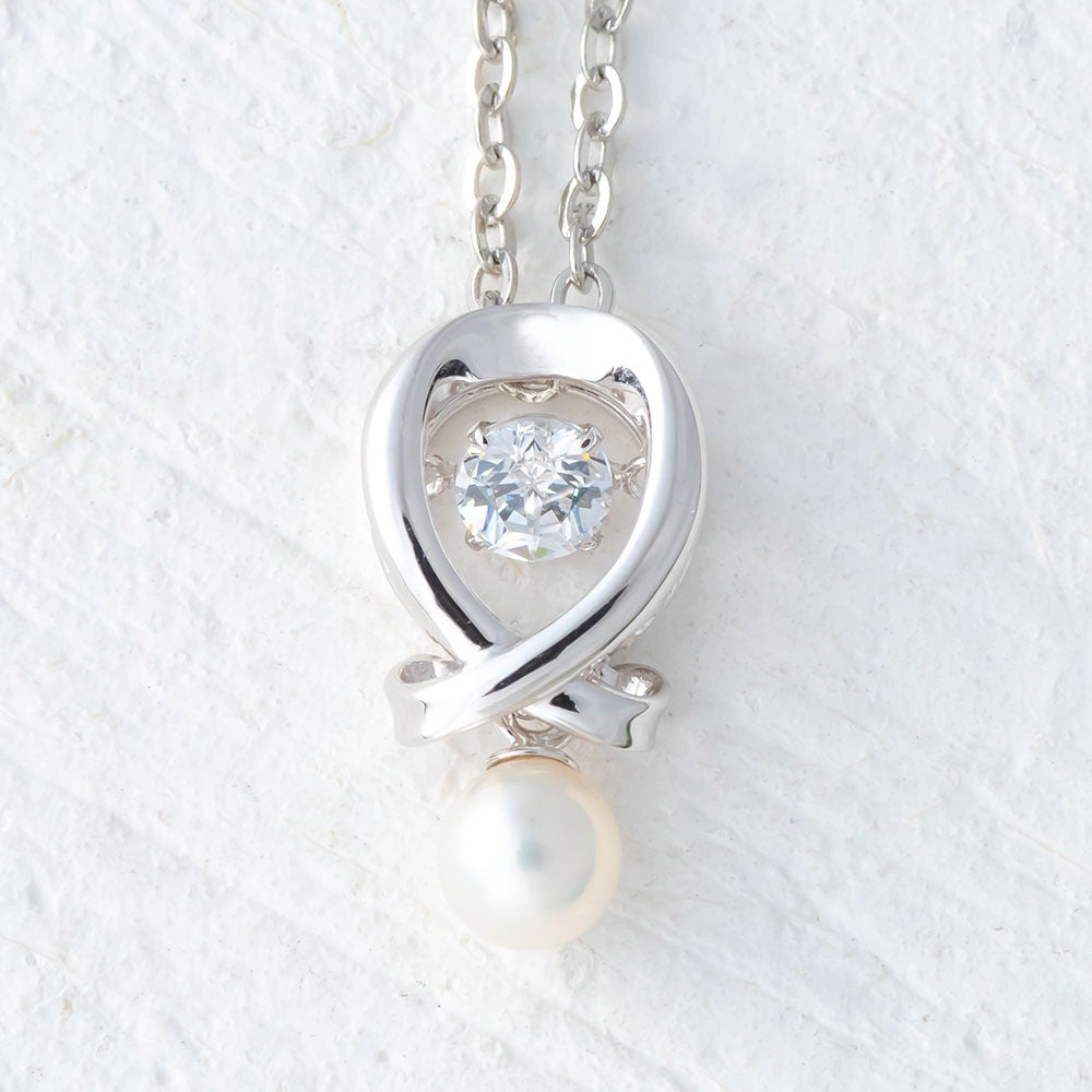 【Twinkle Dream Star premium】アコヤ真珠 レディースネックレス トップ単品（アコヤ真珠の取り扱い説明書付き）