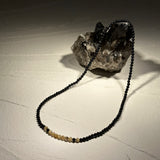 【ヒカル社長】ルチルオニキス2Wayネックレス 4mm 内径（長さ）52cm