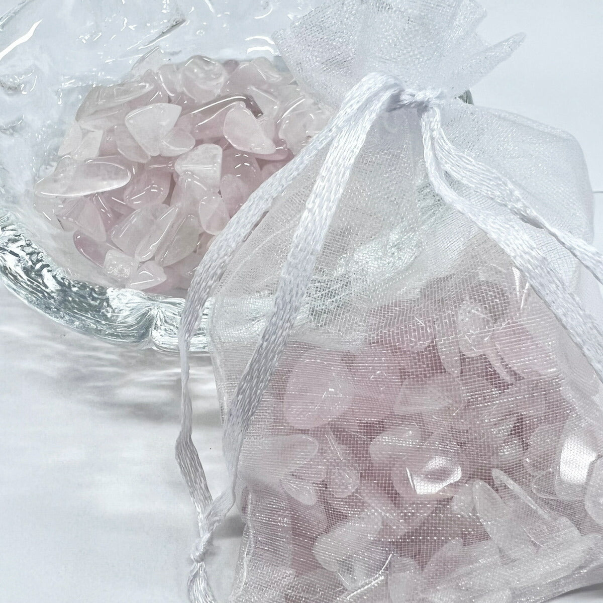 【単品売り】浄化チップ（ローズクォーツ）