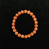 サンストーン ブレスレット 内径約16cm ルース約8mm