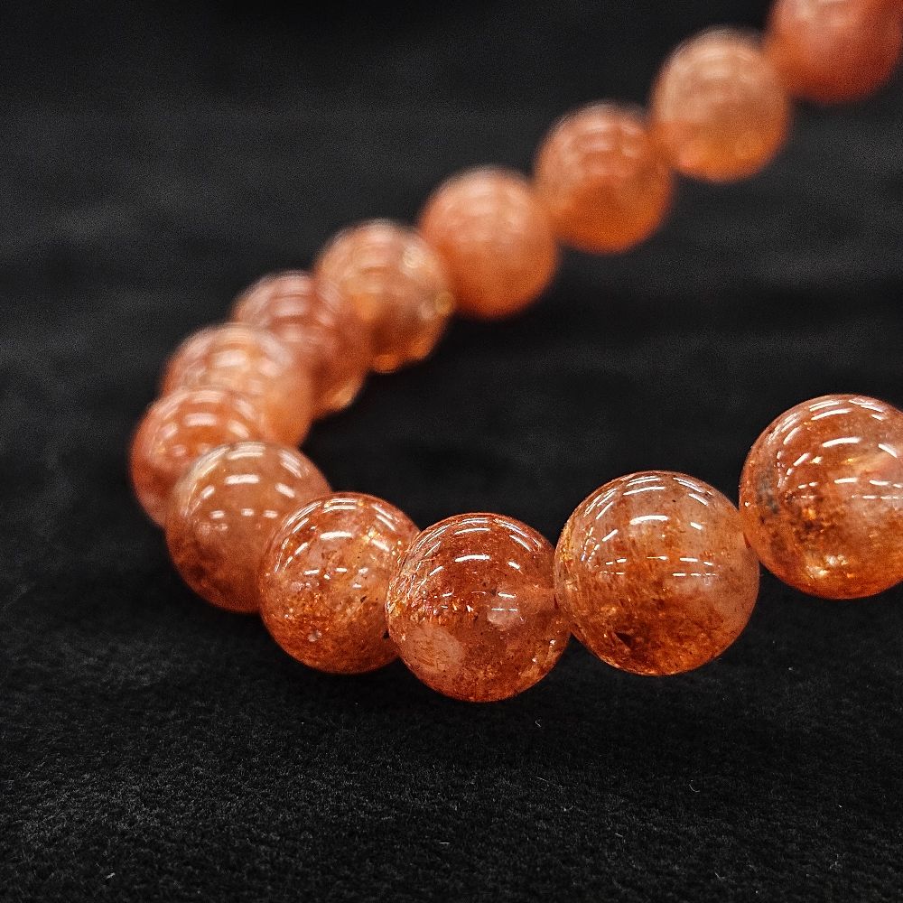 サンストーン ブレスレット❣️16cm サンストーン ブレスレット 内径約16cm ルース約8mm – STONEMARKET