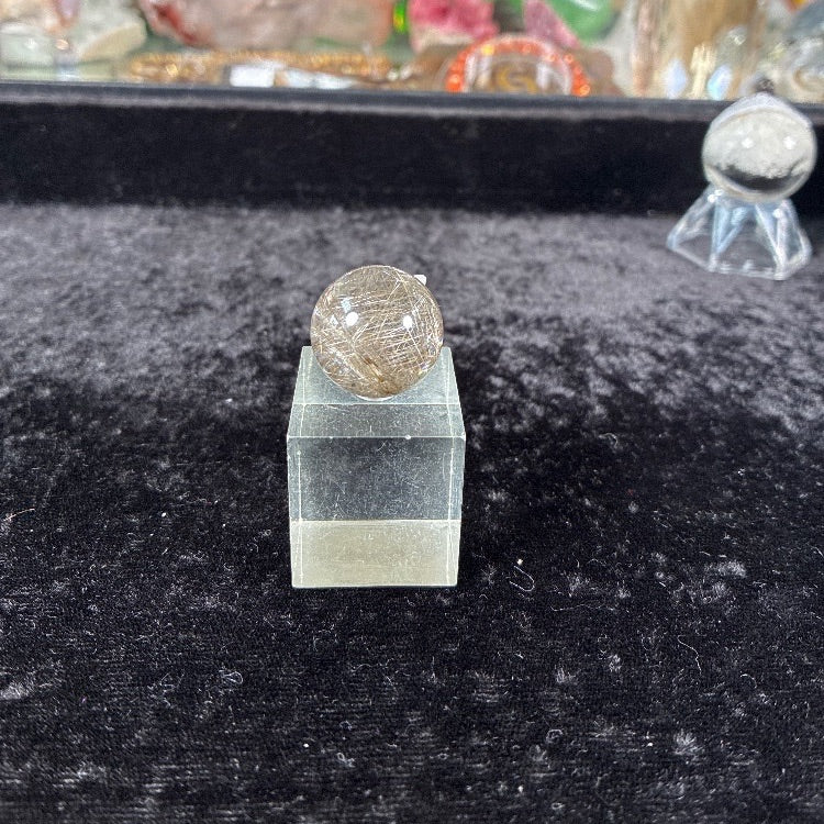 シルバールチルスフィア約22mm 【会長秘蔵コレクション】＜0012＞