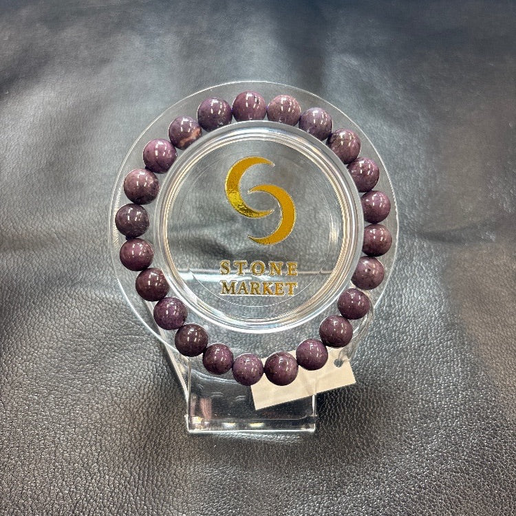 スギライトブレスレット 　8mm 【会長秘蔵コレクション】＜0070＞