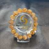 ルチルブレスレット　12mm 【会長秘蔵コレクション】＜0089＞