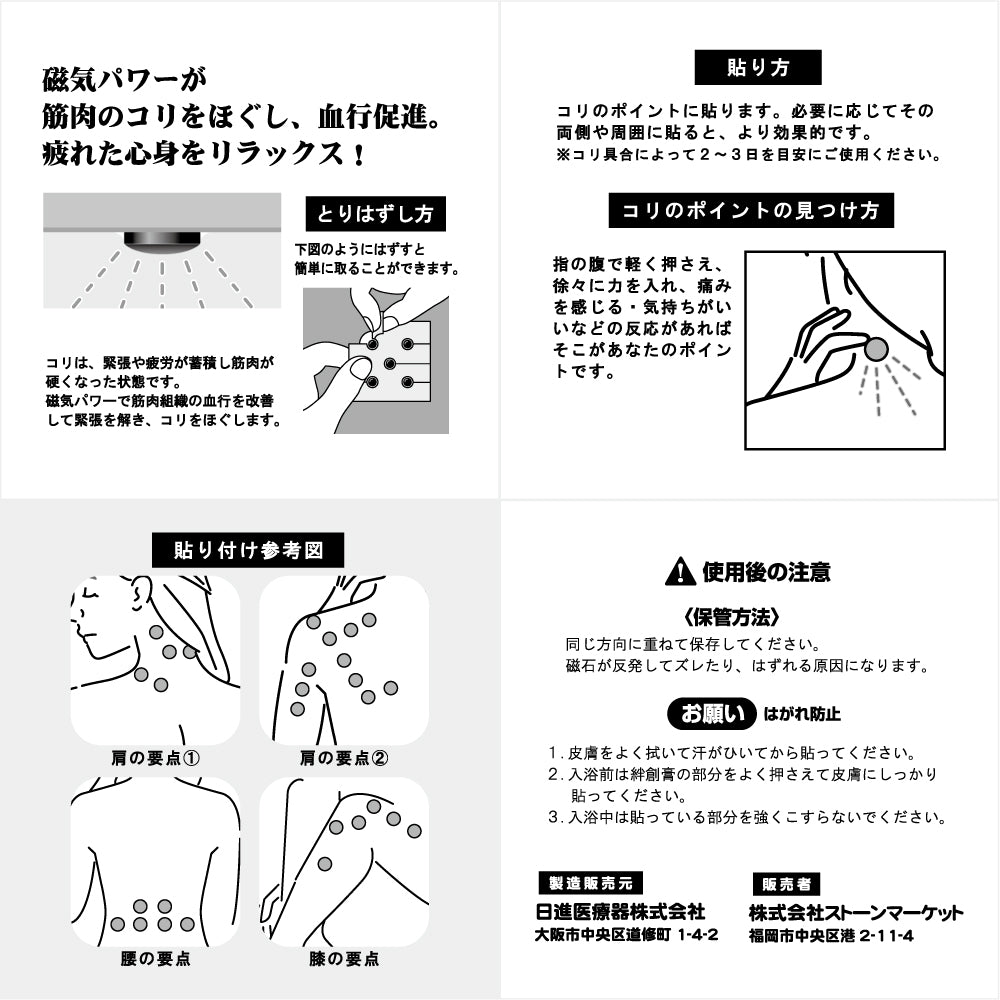 【MINERA PATCH LUKAマグネアイアン 管理医療機器】ミネラパッチ（ネオマグネトゥインクル3）