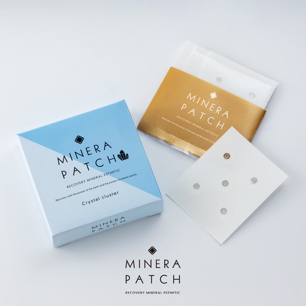 【MINERA PATCH LUKAクリスタル一般医療機器】ミネラパッチ（水晶）