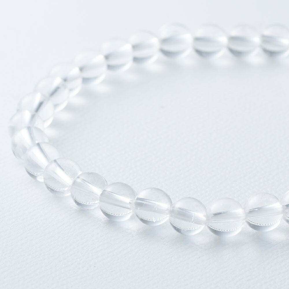 【お買い得】水晶ブレスレット　6mm・8mm・10mm